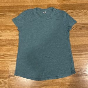 A comfortable sea green activewear shirt from Avia